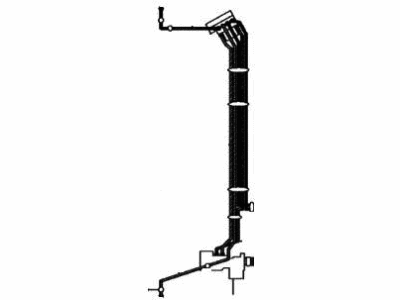 Lexus 47315-F6030 TUBE, FR BRAKE, NO.5