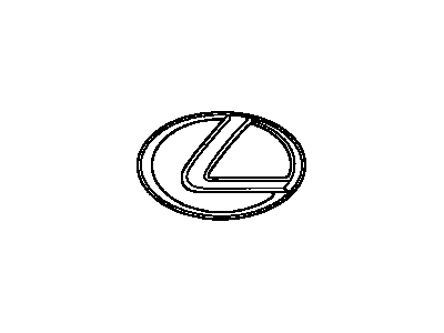 2001 Lexus LS430 Emblem - 90975-02045