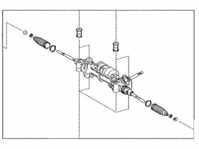 2023 Lexus LC500 Steering Gear Box - 44250-11071