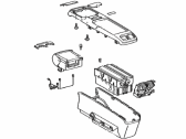 Lexus RX350 Center Console Base - 58810-0E040-A0 Box Assembly, Console