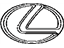 Lexus 53141-30040 Radiator Grille Emblem (Or Front Panel)