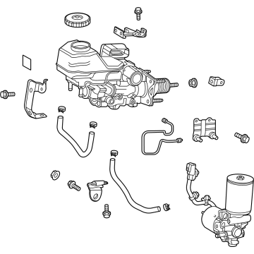 2022 Lexus NX350 Brake Fluid Pump - 47050-78180