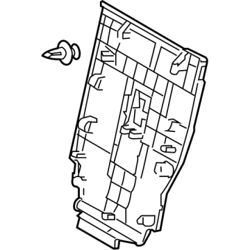 Lexus 71702-0E050 BOARD SUB-ASSY, RR S