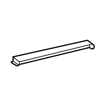 Lexus 75553-46010 MOULDING, ROOF DRIP