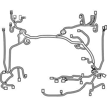 Lexus 82111-76V80 WIRE, ENGINE ROOM MA