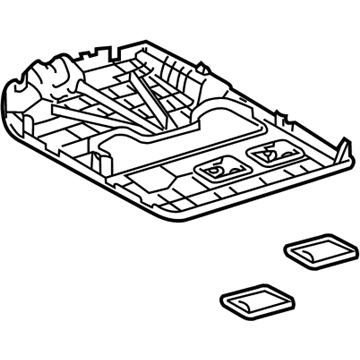 Lexus 72927-60141-A0 Cover, Rear Seat Cushion Under, RH