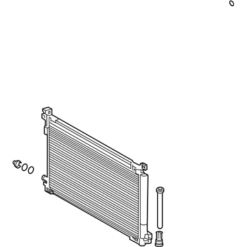 Lexus 88460-10320 CONDENSER ASSY