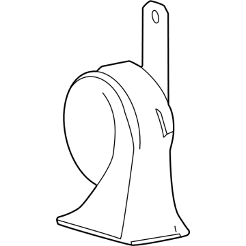 Lexus 86520-30650 Horn Assembly, Low Pitch