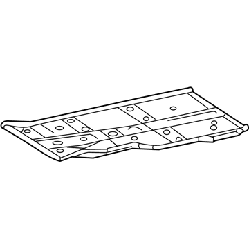 Lexus LS430 Floor Pan - 58111-50903