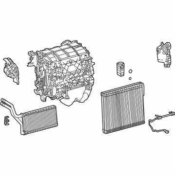 Lexus 87050-0E590 RADIATOR ASSY, AIR C