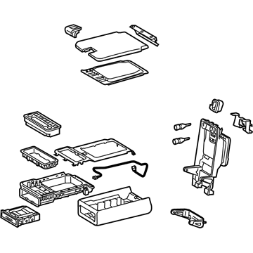 Lexus Armrest - 72830-30L40-C0