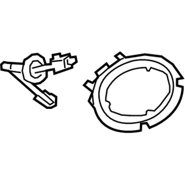 Lexus 891A0-48120 Sensor Assembly, RR Embl