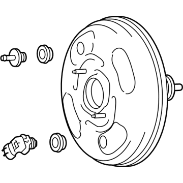 2023 Lexus RX500h Brake Booster - 44610-48560