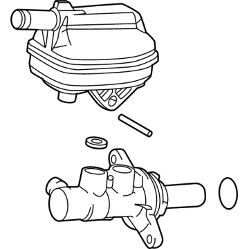 2024 Lexus RX500h Brake Master Cylinder - 47201-48240