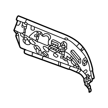 Lexus 61743-48050 REINFORCEMENT, BACK