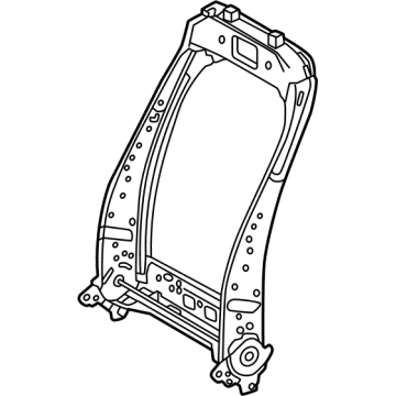 Lexus 71014-46050 FRAME SUB-ASSY, FR S