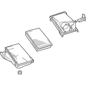 2013 Lexus GX460 Air Filter Box - 17700-38210