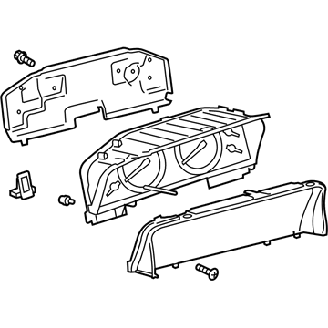 Lexus LX470 Instrument Cluster - 83800-6D663