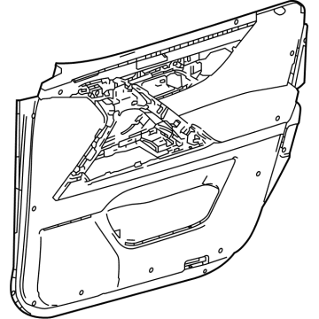 Lexus 67610-6AD90-E0 PANEL ASSY, FR DOOR