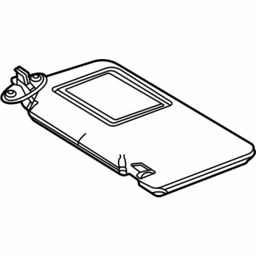 2025 Lexus TX550h+ Sun Visor - 74310-0E260-C1