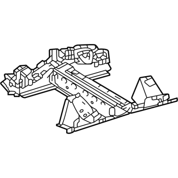 Lexus 57044-0E050 REINFORCEMENT SUB-AS