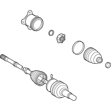 Lexus UX300h Axle Shaft - 42340-76010