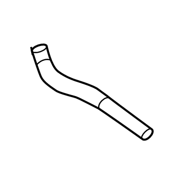 Lexus 16552-F0030 HOSE, INTERCOOLER CO