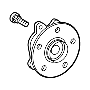 2025 Lexus TX550h+ Wheel Bearing - 43550-0E050