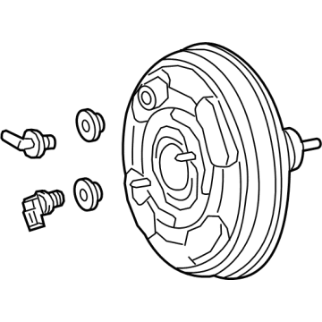 2022 Lexus UX250h Brake Booster - 44610-76070