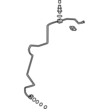 2024 Lexus TX550h+ A/C Hose - 88710-0E730