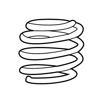 2025 Lexus NX350h Coil Springs - 48131-F6021