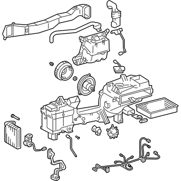 Lexus LS430 Blower Motor - 87030-50030