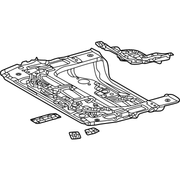 2024 Lexus NX450h+ Floor Pan - 58301-78903