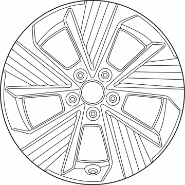 Lexus 42611-46070 WHEEL, DISC