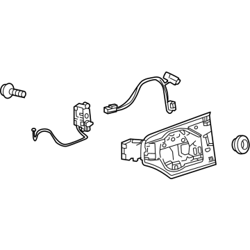 Lexus 58406-46010 LID SUB-ASSY, BATTER