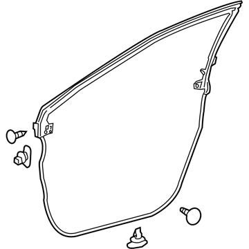 2022 Lexus RX450h Door Seal - 67862-0E080