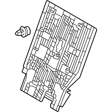 Lexus 71890-0E150-C0 CARPET ASSY, RR SEAT