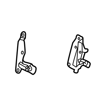 Lexus 72058-0E160 LEVER SUB-ASSY, RR S