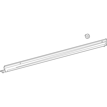 Lexus 75860-48070 MOULDING ASSY, BODY