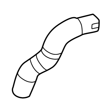 Lexus 16283-24020 Hose, Water By-Pass