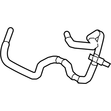 Lexus G1271-0E040 Hose, Motor Cooling