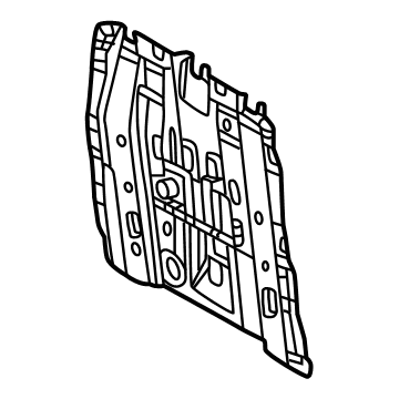 Lexus 71305-60170 FRAME SUB-ASSY, CTR