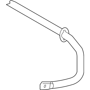 Lexus 48812-76061 BAR, STABILIZER, RR