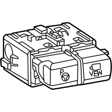 Lexus 84010-46060 CONTROL & PANEL ASSY