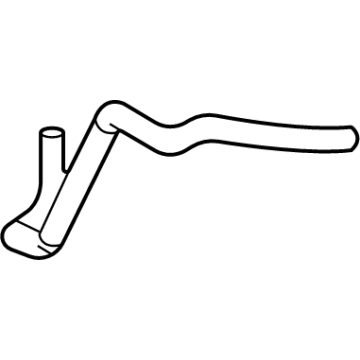 Lexus 16281-25060 HOSE, WATER BY-PASS