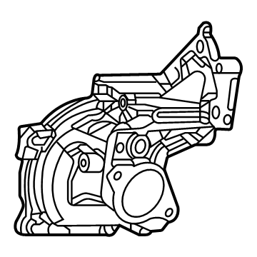 2024 Lexus RX350h Thermostat Housing - 16323-F0040