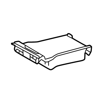 Lexus 72864-0E050-C0 BOX, RR SEAT CTR ARM