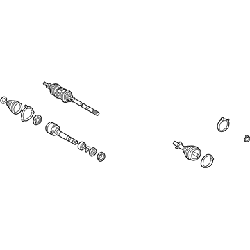 Lexus 43410-33280 Shaft Assy, Front Drive, RH