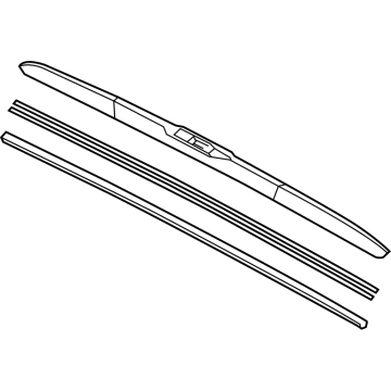 Lexus TX500h Wiper Blade - 85222-0E160