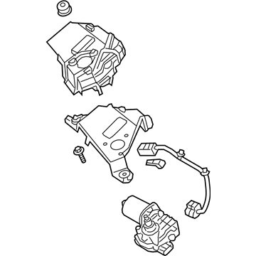 2019 Lexus LC500h Wiper Motor - 85070-11030